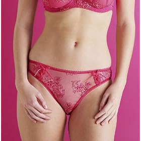 Adore Flirty Embroidered Thong