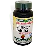 Spring Valley - Ginkgo Biloba 120 mg, 90 Capsules