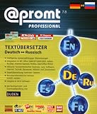 PROMT Professional 7.8 Russisch-Deutsch/Deutsch-
