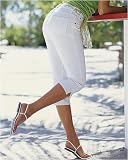 Stretch capris