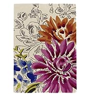 Bold Sketch Floral Rug
