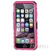 iPhone 6 Plus Case,iPhone 6S Plus CaseHOTiPhone 6 6s Plus Case [Light Weight] Durable TPU&PC Dual Layer Shockproof Impact Resistant Hard Case Cover with Kickstand for iPhone 6/6SPlus (Pink))