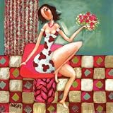 Bonne Fete Maman - Poster by Delphes (12x12)