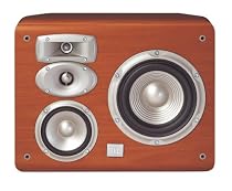 JBL L820CH 6-Inch 4-Way Wall-Mountable Bookshelf Loudspeakers (Pair, Cherry)
