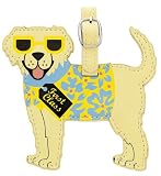 LittleGifts Golden Retriever Luggage Tag