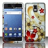 Samsung Infuse 4G Accessory - Blossoming Spring Flower Design Protective Hard Case Cover for AT&T + Free Magic Soil Crystal Gift