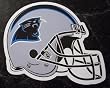 Carolina Panthers Helmet Logo NFL Car Magnet