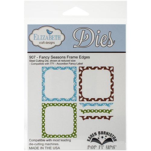 Elizabeth Craft Designs Metal Die-Fancy Seasons Frame Edges