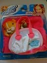 Zhu Zhu Pets / Go Go Pets - Pink Blanket and Pink Carrier