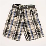 Urban Boundaries - Union Bay Kingston Plaid Belted Chino Short