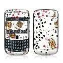 Player Poker Cards Design Skin Decal Sticker for the BlackBerry Curve 8520 Cell Phone