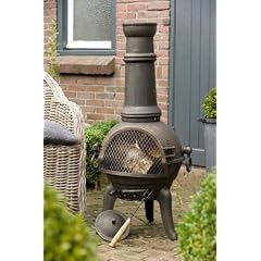 GUSS Terrassenofen Grill Garten Kamin Feuerstelle OFEN