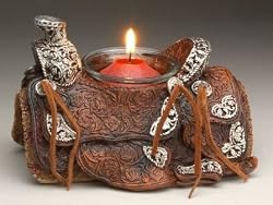 Saddle Tealight Candle Holder