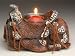 Saddle Tealight Candle Holder