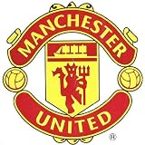 from Manchester United Gifts Manchester United FC Window Sticker - Large - Football Gifts