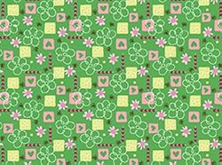 By The Yard Ellie Fun Green Quilt Cotton Fabric