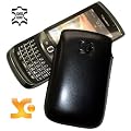 Suncase Ledertasche f�r BlackBerry 9800 Torch schwarz