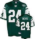 Darrelle Revis Youth Jersey: Reebok Green Replica #24 New York Jets Jersey