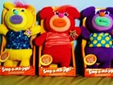 Set of 3 Singamajigs: New Red, New Dark Purple, New Yellow