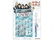 SHARP キャラクター12桁ナイスサイズ電卓 「けいおん! ! 」ブルータイプ 電卓 ストラップ付 EL-KON2