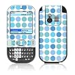 Dots Turquoise Design Protective Skin Decal Sticker for Palm Centro Cell Phone