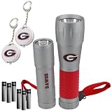 NCAA Georgia Bulldogs LED Flashlight Multipack