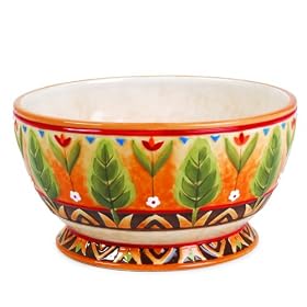 Fitz and Floyd Global Market Soup Cereal Bowl, Motif by Fitz and Floyd