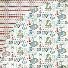 Basic Grey Oliver Austin - Scrapbookingpapier