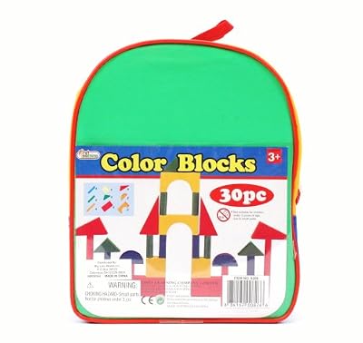 First Learning Color Blocks - 30-pc Set in Mini Back Pack