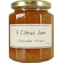 3 Citrus Orange, Grapefruit, Lemon Jam - L'Epicurien - 11.6 oz jar
