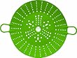 Chef'n Sleekstor Large VeggiSteam 11-Inch Silicone Steamer, Arugula