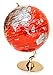 Red & Sliver Globe of The World 5