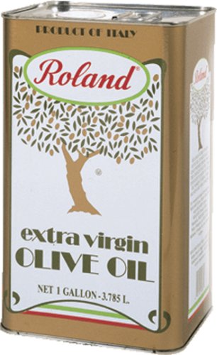 Roland Extra Virgin Olive Oil from Italy, 1-Gallon Tin by Roland