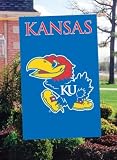 AFKS Kansas 44x28 Applique Banner - Model AFKS NCAA Banner Flag