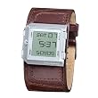 Black Dice BD-004-02 Gents Digital Brown Leather Strap Watch