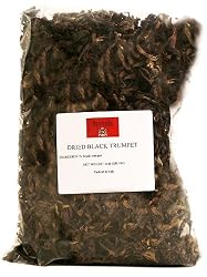Dried Black Trumpet Mushrooms - 1 lb