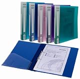 Produkt-Bild: Snopake Original Ringbuch (2-Ring-Mechanik, 15 mm, Format A4, Electra-Farben) 10 St&uuml;ck farbig sortiert