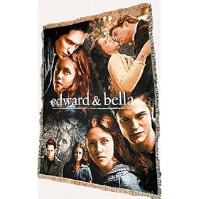 Twilight Movie Bella and Edward Woven Blanket