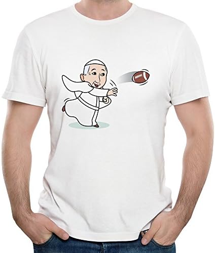 Zcycll Men's Pope Francis The Is Dope Funny Humor White Medium Tshirt