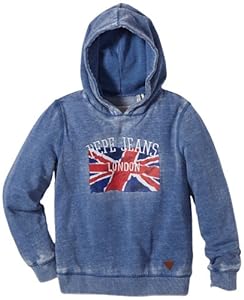Pepe Jeans London - Sudadera para niño, talla 10 años (140 cm), color azul (french blue)
