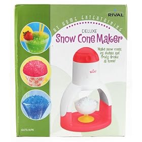 Rival IS475-WPK Deluxe Ice Shaver / Snow Cone / Slushie / Frozen Drink Maker