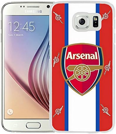 Samsung Galaxy S6 Cases Designed With Arsenal 5 White Case for Samsung Galaxy S6