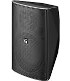 TOA F 1300BT Box Speaker 70 Volt, Indoor, 5 Inch Cone Woofer, Excellent Sound Quality, Black-One Pair