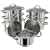 Judge 16cm 3 Tier Multi Steamer with Glass Lid