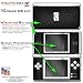 Colorburst Gray WraptorSkinz Skin kit fits Nintendo DS Lite (DS LITE NOT INCLUDED)