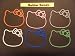 Hello Kitty Glow in the Dark Silly Bands (12 pack)