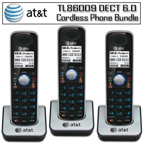 AT & T TL86009 DECT 6.0 Accessory Handset 3-Pack