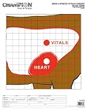 Deer Vitals Paper Target, 14x18, 12ct
