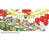 Sesame Street Party Supplies Super Party Kit