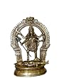 Powerful Goddess Kali Devi Meditation Altar Idol- Brass Sculpture 10"
